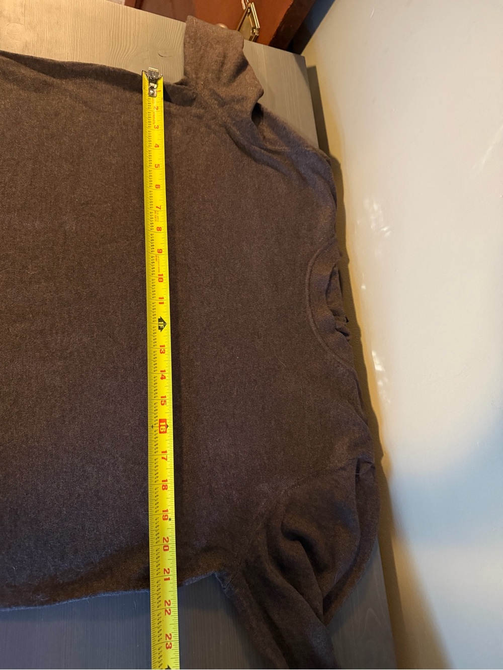 Quince Cotton Cashmere Crewneck Sweater in Mocha - Picture 5 of 7